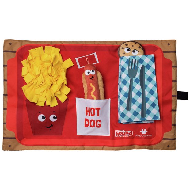 Buy Nina Ottosson Activity Matz Fast Food Puzzle Mat Dog Toy Dog