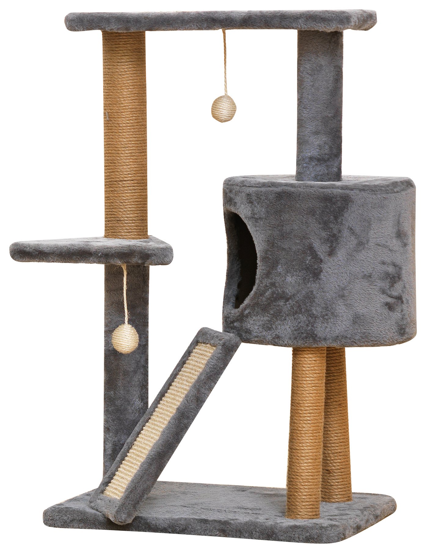 Cat Scratch and Rest Station-Grey