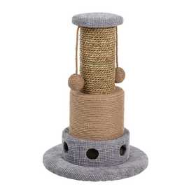 Cat Entertainment Scratcher Post-Grey