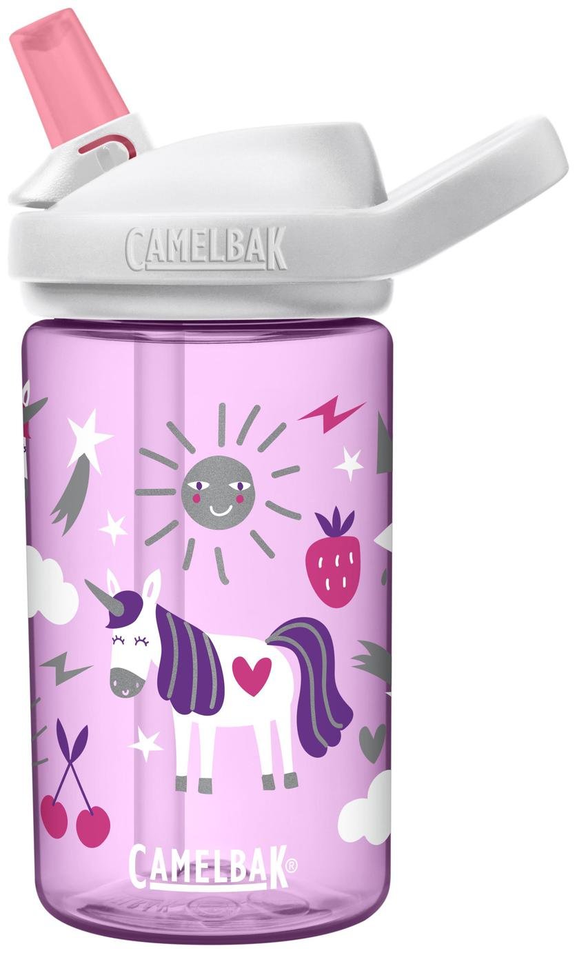 CamelBak Eddy + Unicorn Party Sipper Water Bottle - 400ml