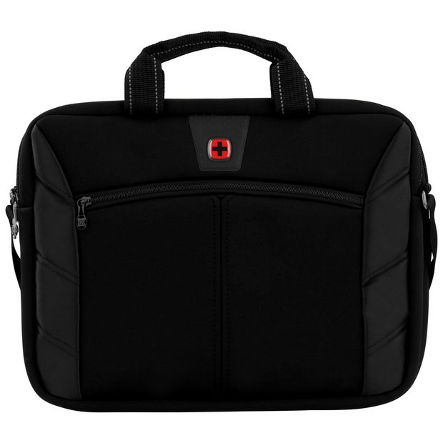 Buy Wenger Sherpa 16 Inch Laptop Bag Black Laptop bags cases and sleeves Argos