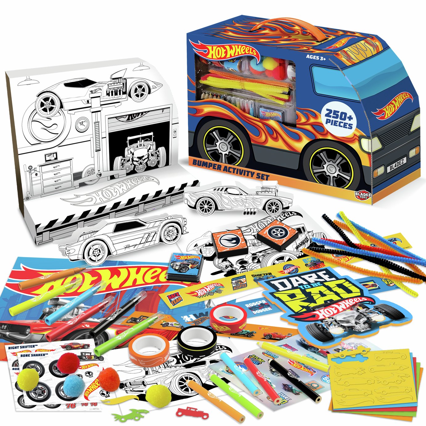 Hot Wheels Bumper Activity Set