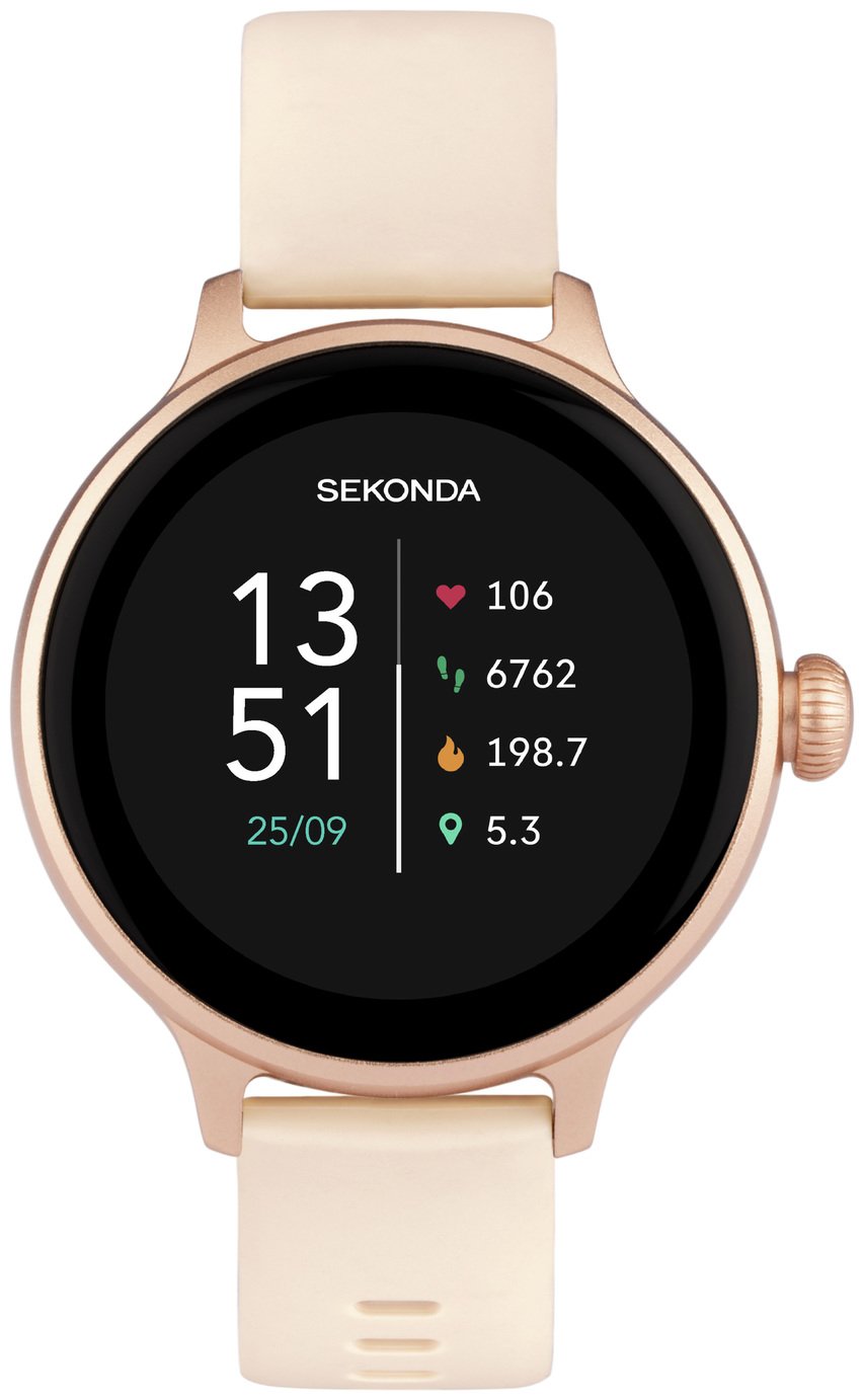 Sekonda Connect Pink Strap Calling Smart  Watch