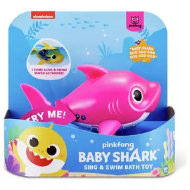 Zuru Alive Junior Robotic Baby Shark-Pink