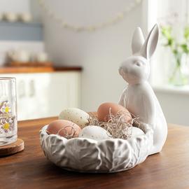 Home Bunny Dish Easter Decoration