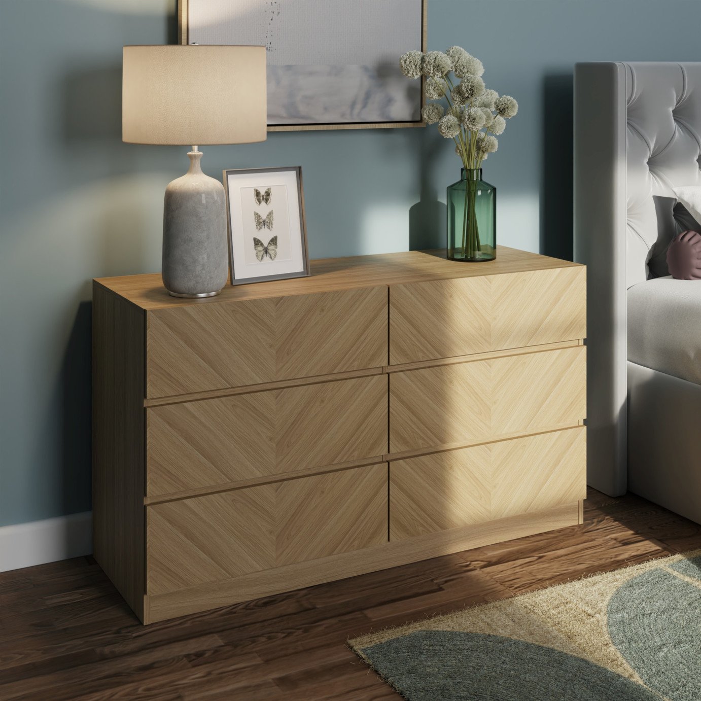 GFW Catania 6 Drawer Chest