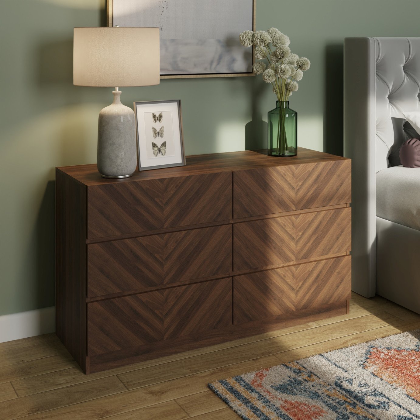 GFW Catania 6 Drawer Chest