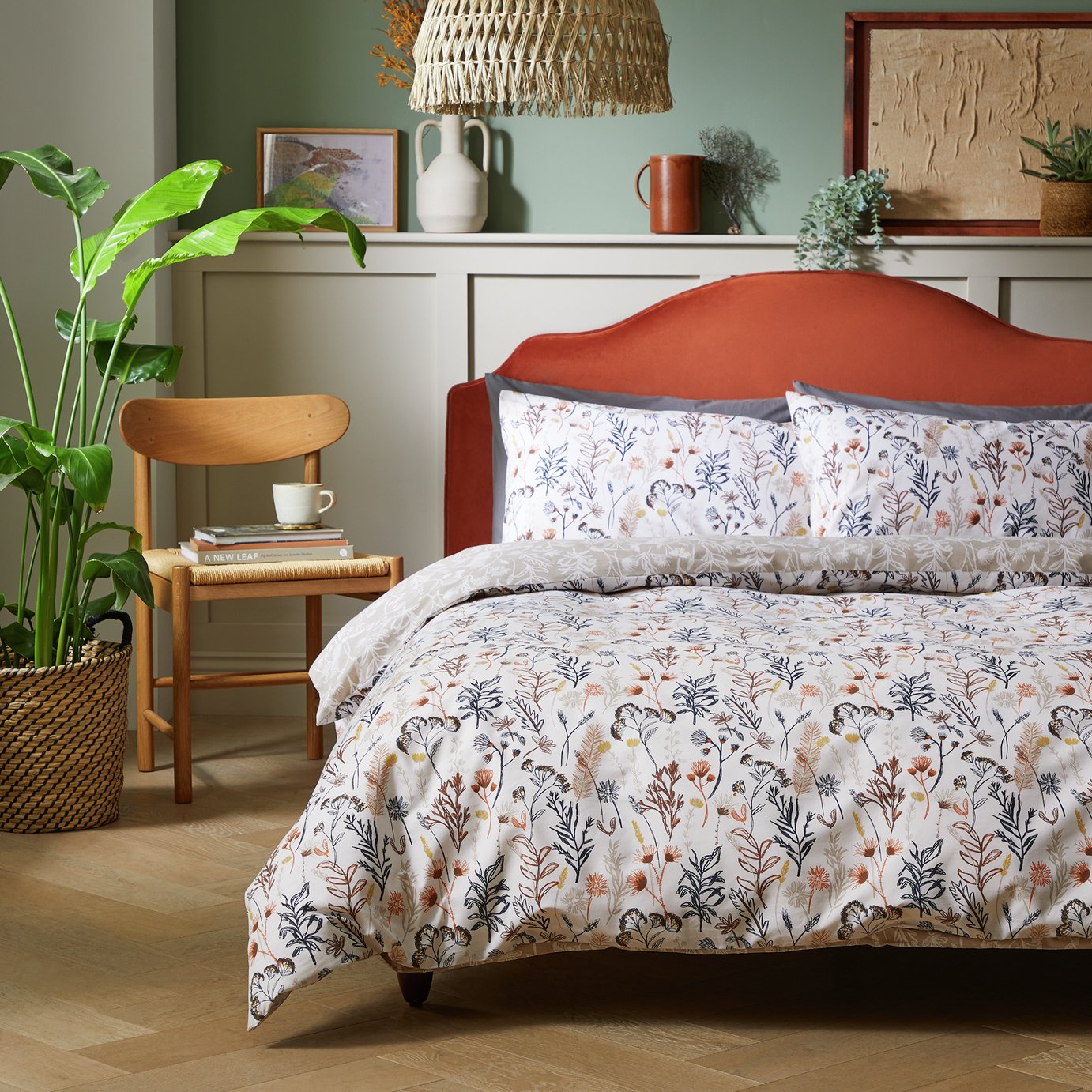 Habitat Autumn Foliage Bedding Set
