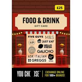 You Choose Food & Drink 25 GBP Gift Card