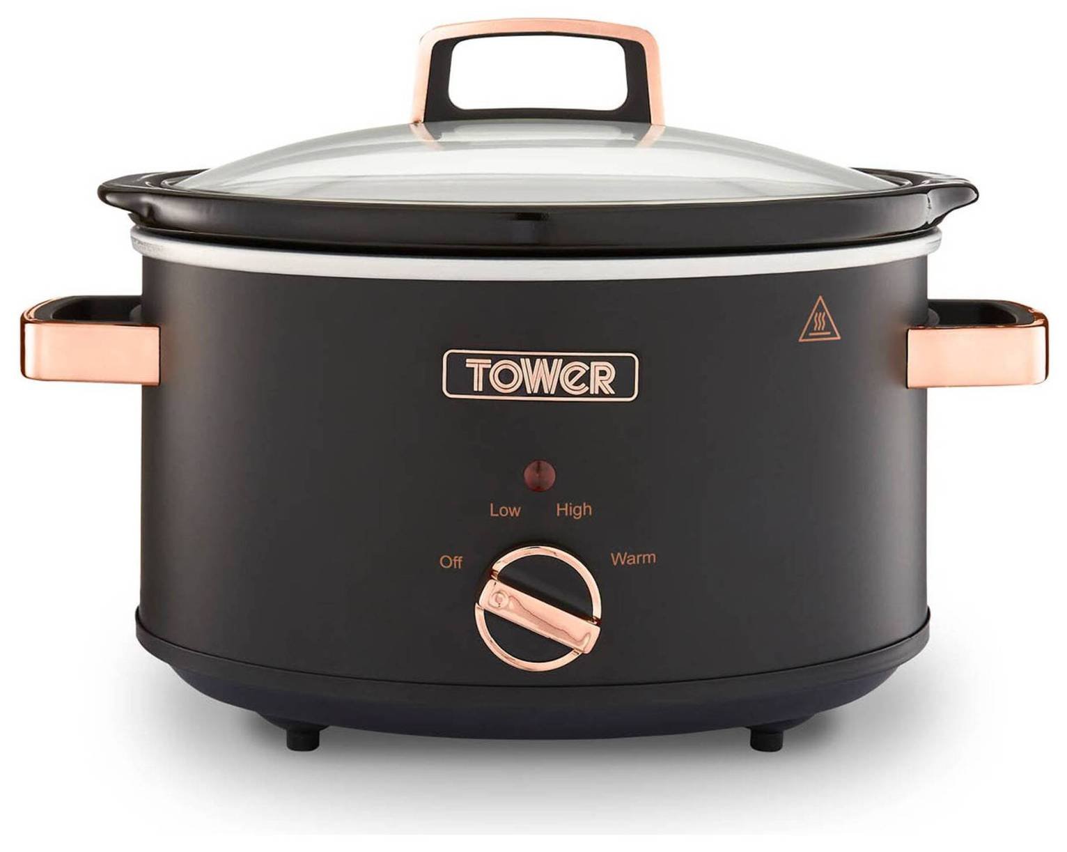 Tower Cavaletto 3.5L Slow Cooker - Black