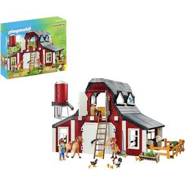 Country Playmobil 9315 Barn With Silo