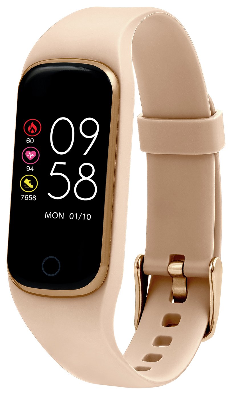 Reflex Active Grey Smart Watch With Silicone Strap