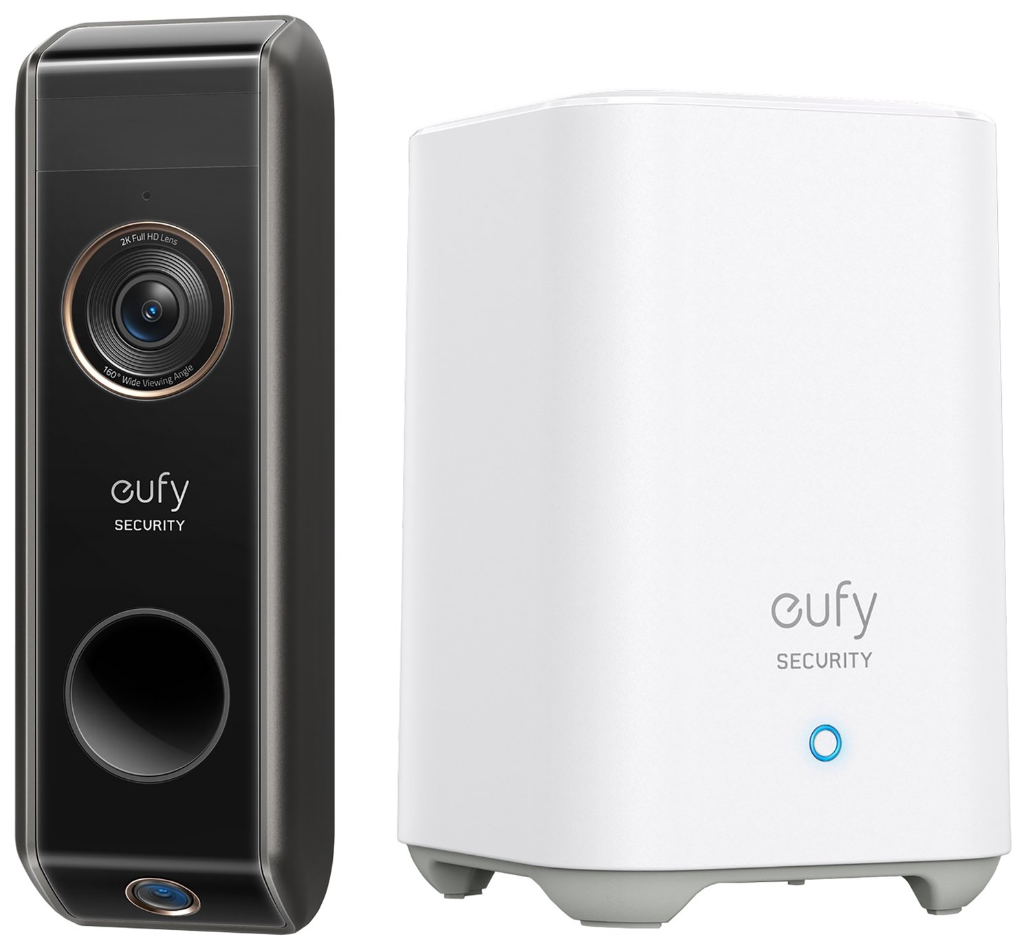 eufy Video Doorbell 2K Dual Camera with HomeBase 2