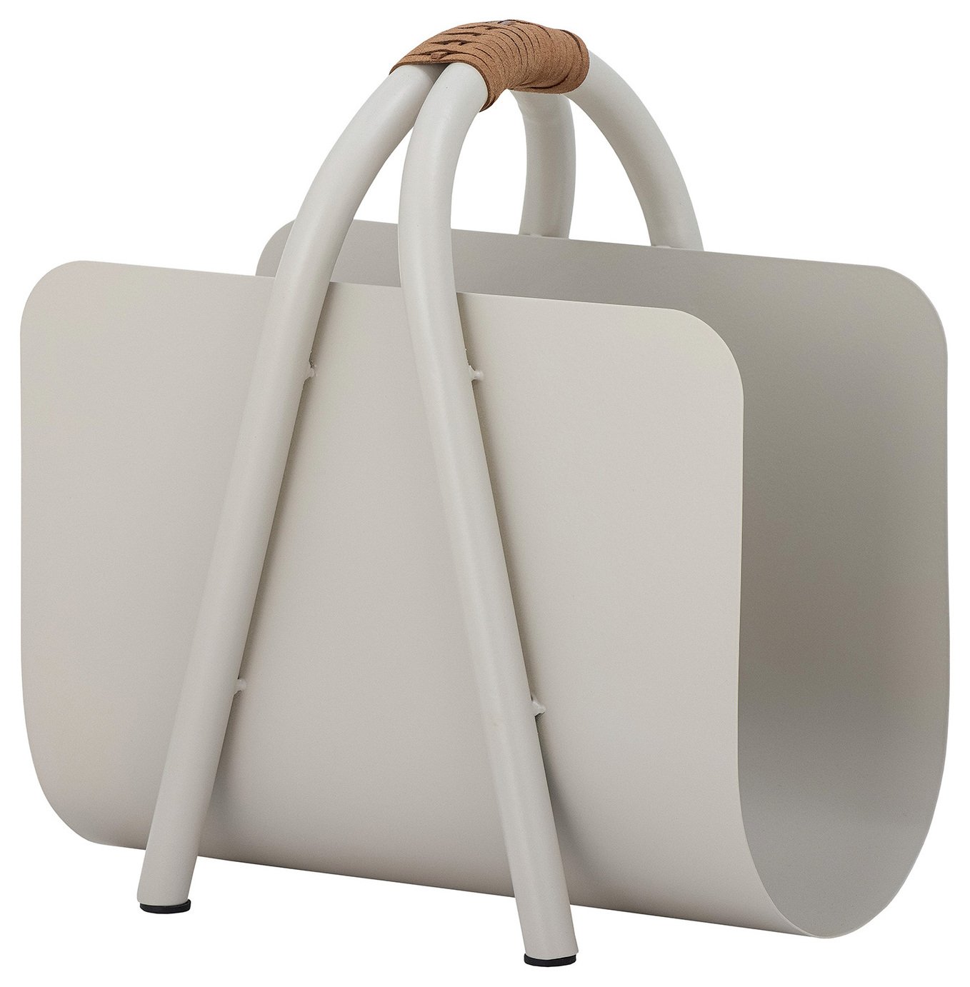 Bloomingville Eton Metal Magazine Holder - Natural