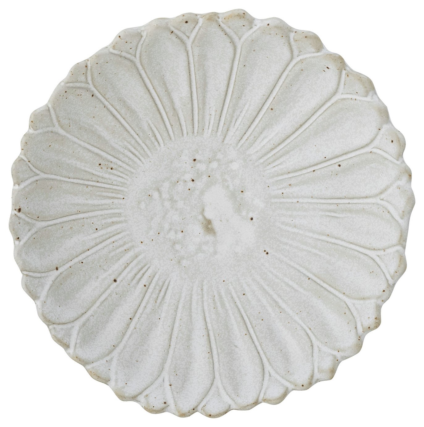 Bloomingville Stoneware Cattia Tray - Cream