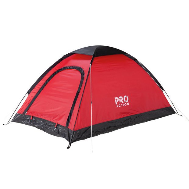 Buy Proaction 2 Man 1 Room Dome Camping Tent Tents Argos