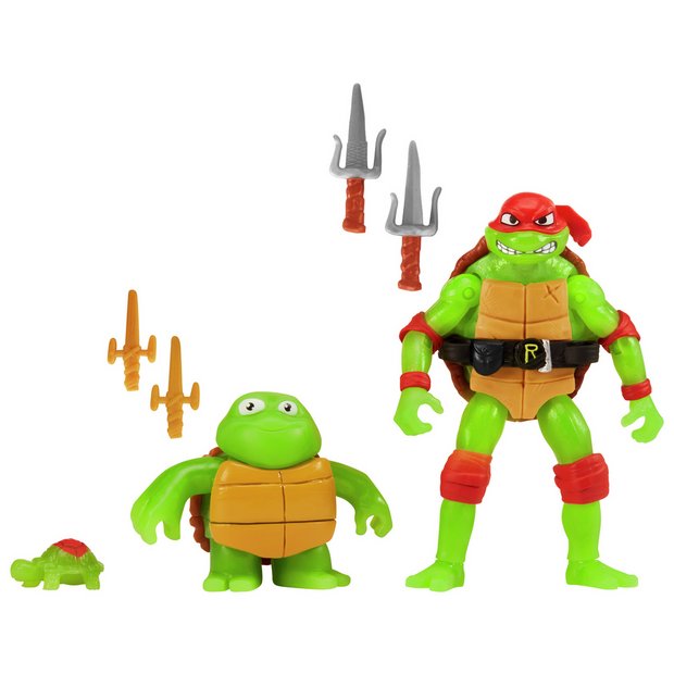 Buy TMNT Making of Turtles Raphael Action Figure Pack Playsets and figures Argos