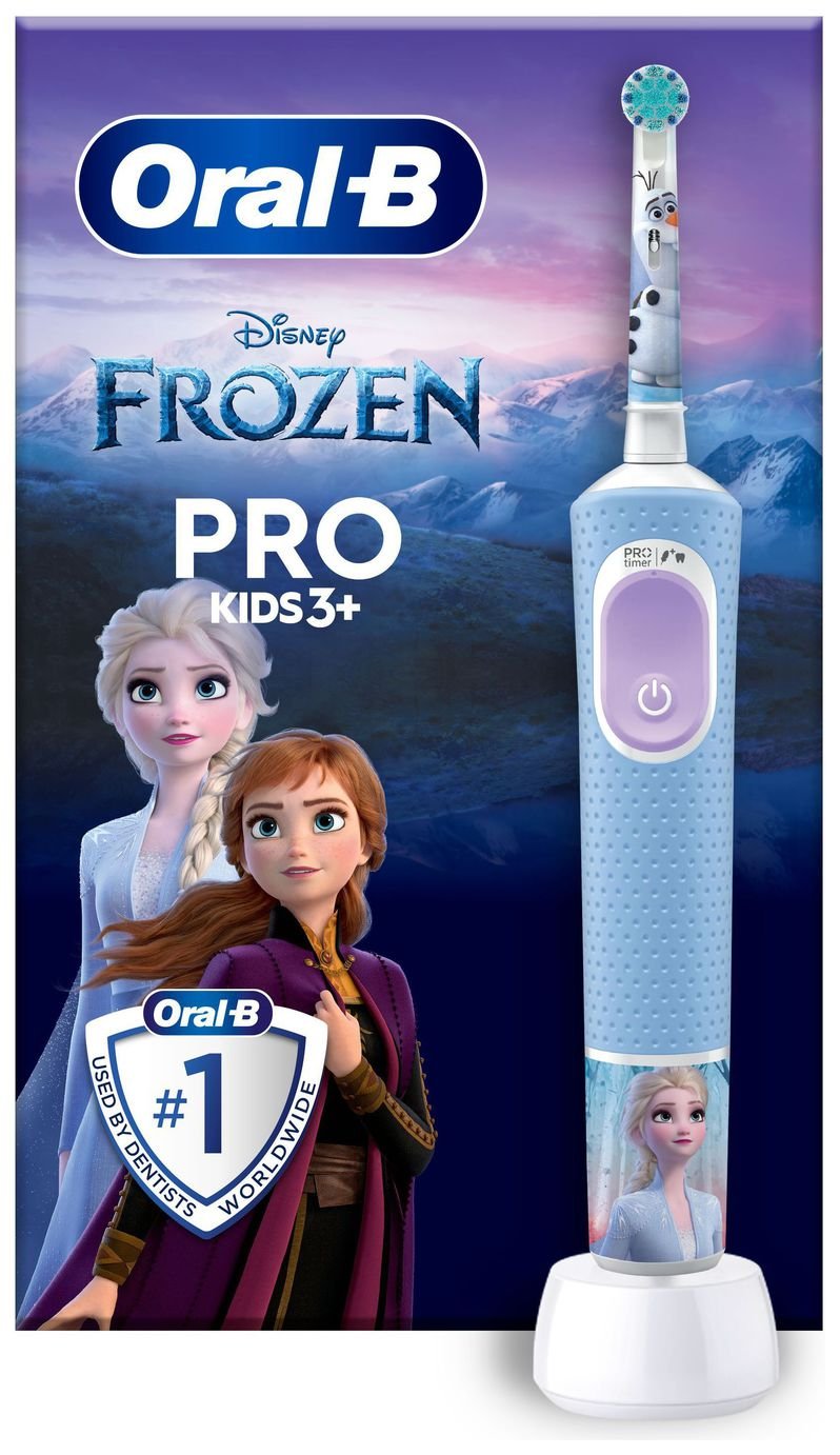 Oral-B Frozen Kids Electric Toothbrush - Blue