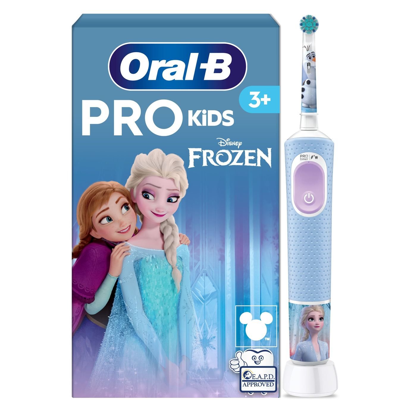 Oral-B Frozen Kids Electric Toothbrush - Blue