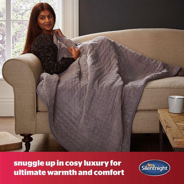 Argos discount heated throw