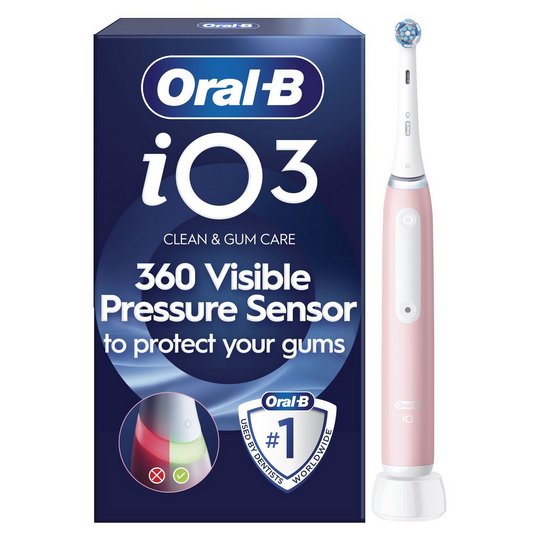 Oral-B iO3 Electric Toothbrush - Pink