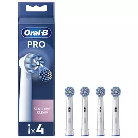 Oral-B Pro Sensitive Clean Electric Toothbrush Heads-4 Pack