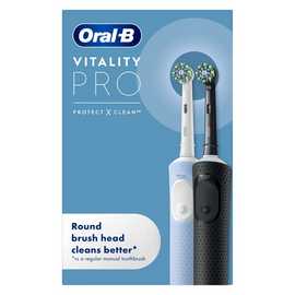Oral-B Vitality Pro Electric Toothbrush Duo – Black/Blue