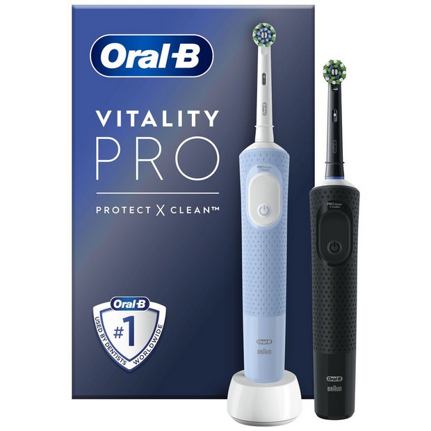 Oral-B Vitality Limited Precision Clean Rechargeable Toothbrush, 1 Refill,  Pink