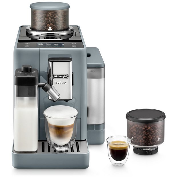 Buy De Longhi Rivelia Bean to Cup Coffee Machine Grey Coffee