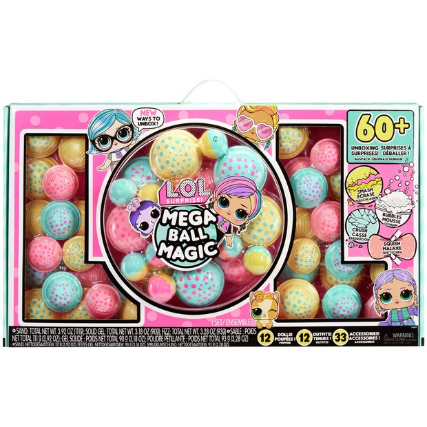 Buy LOL Surprise Mega Ball Magic Doll Playset 13inch 33cm Doll accessories Argos