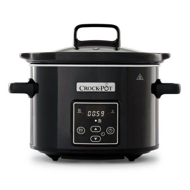 Crock-Pot 2.4L Digital Slow Cooker - Black