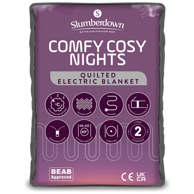 Buy Slumberdown Comfy Cosy Nights Electric Blanket Single