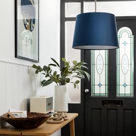 Duck egg blue lamp shades argos deals