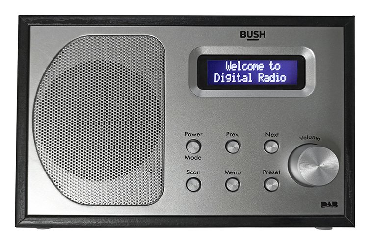 Bush Lisbon Dab Classic Radio - Black