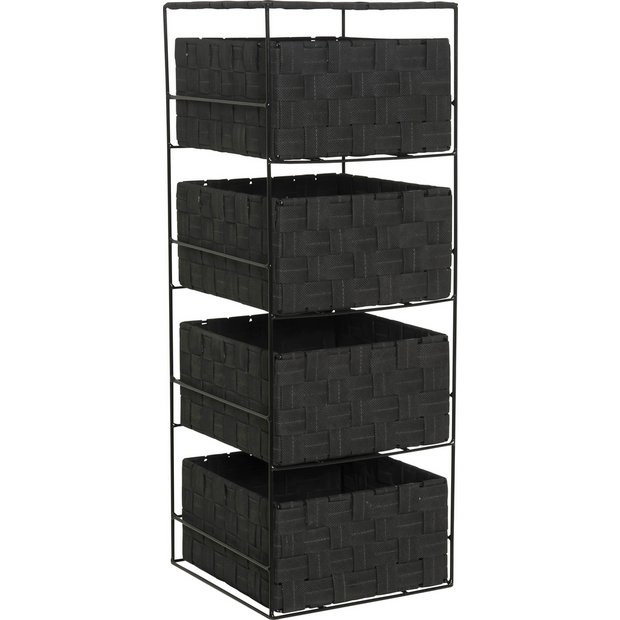 Black deals storage drawers