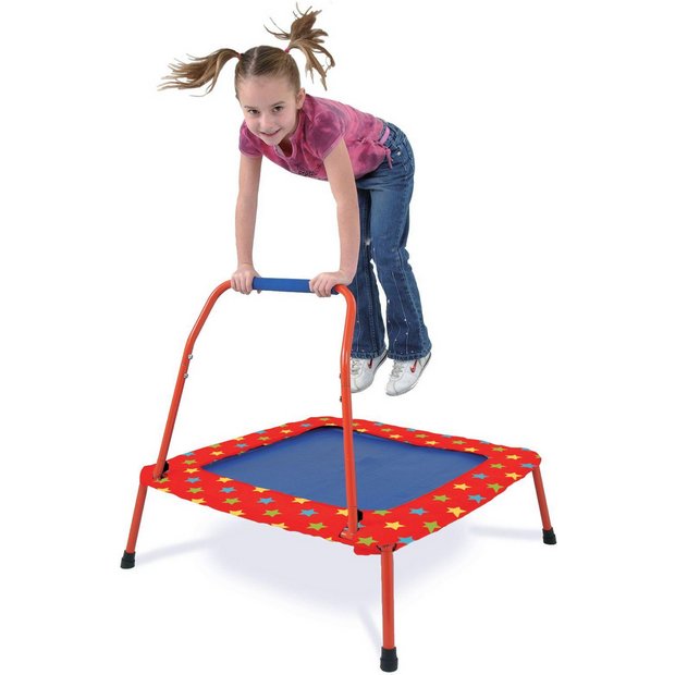 Buy Galt 2ft Folding Kids Trampoline Red And Blue Trampolines And Enclosures Argos