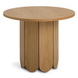 Habitat Flora Wood Veneer 2-4 Seater Dining Table - Oak