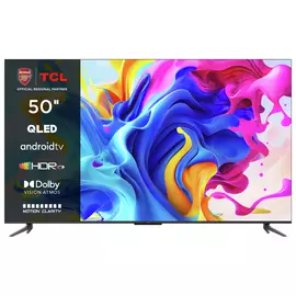 TCL 50 Inch 50C645K Smart 4K Ultra HD HDR QLED Android TV