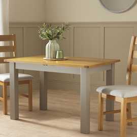 Argos Home Ashwell Extending 4- 6 Seater Dining Table -Grey