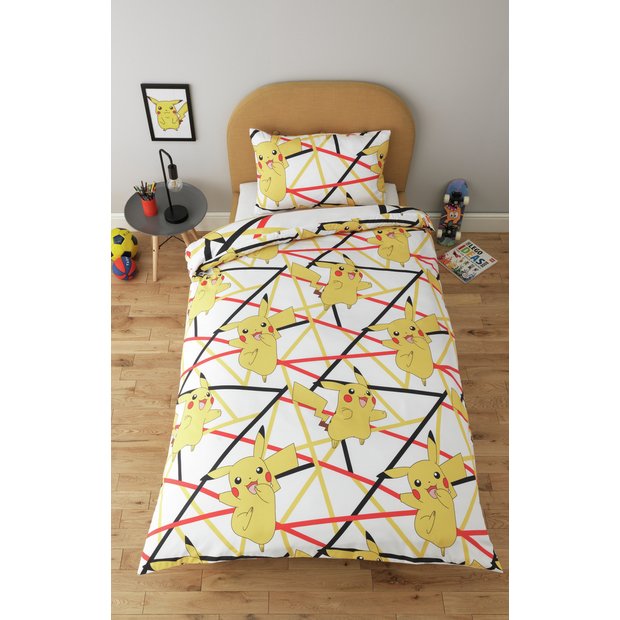 Buy Pokemon Pikachu Bedding Set Single Kids Duvet Sets Argos