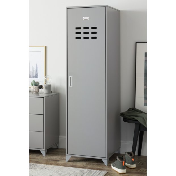 Buy Argos Home Loft Locker 1 Door Wardrobe Grey Kids Wardrobes Argos