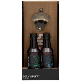 Man Stuff Bottle Opener Shower Gift Set