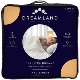 Dreamland Ivory Supersoft Dual Control Overblanket