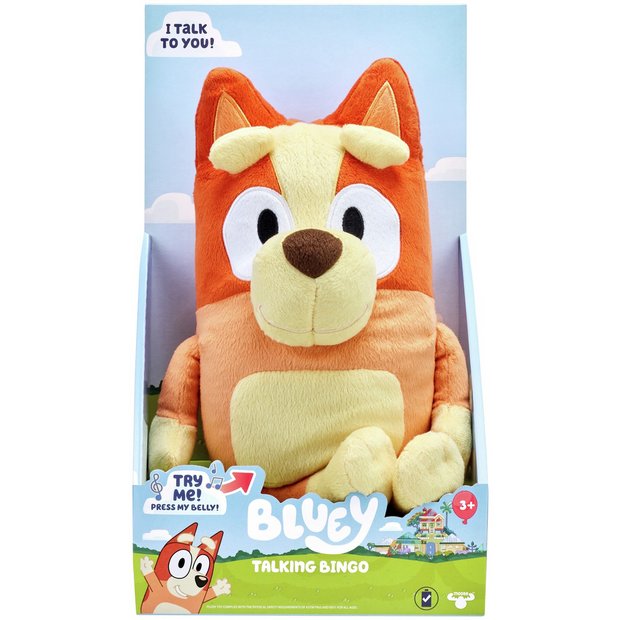 Bluey plush shop toy