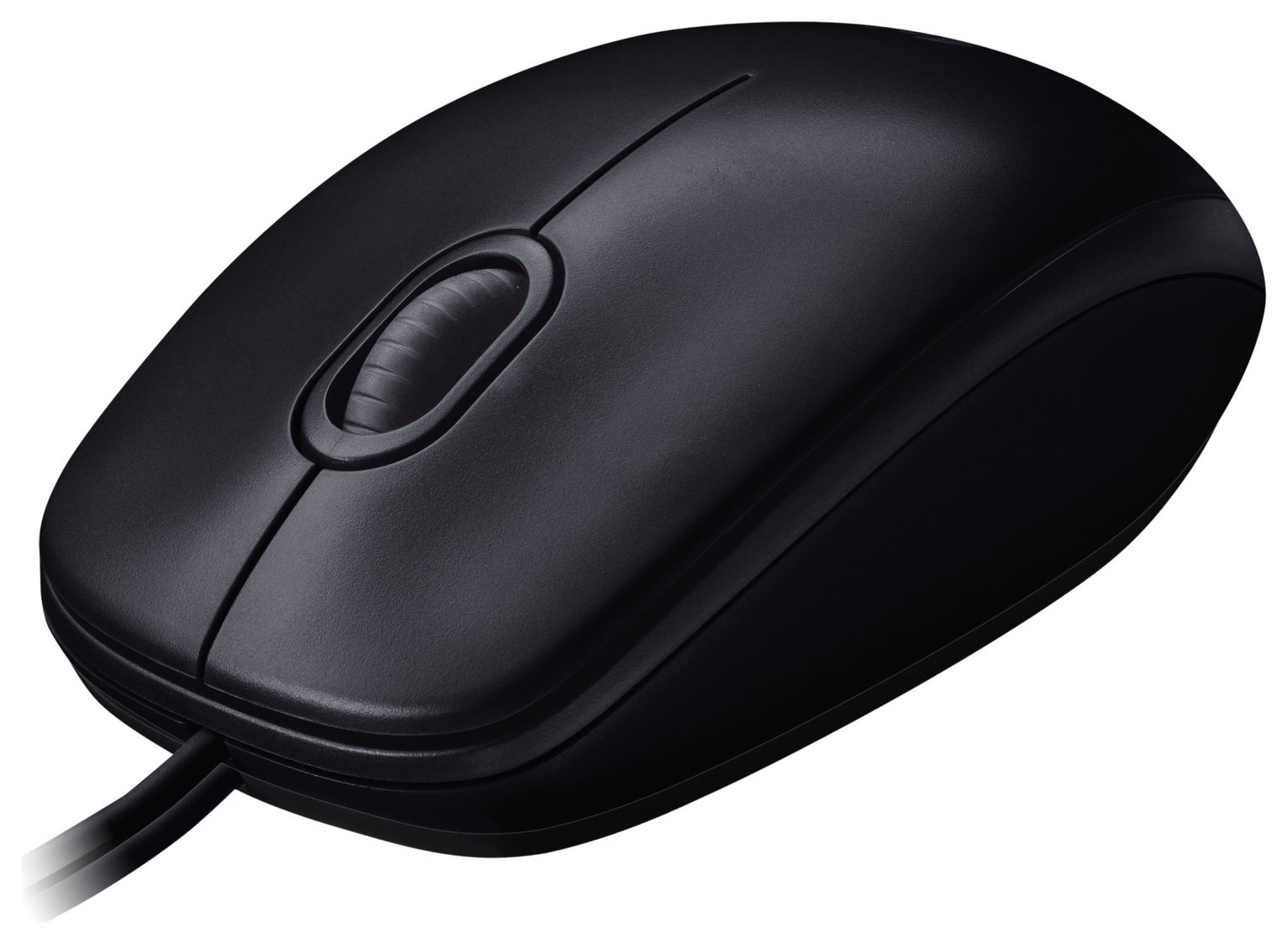 Logitech M100 Wired Mouse - Black