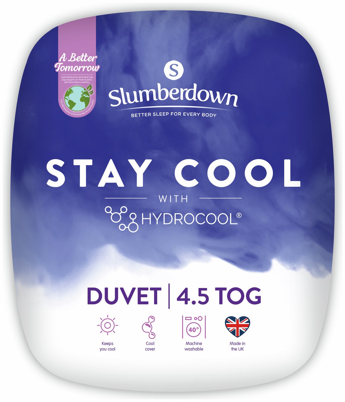 Slumberdown Stay Cool 4.5 Tog Duvet - Double