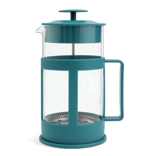 Buy Habitat Cup 1L Cafetiere Teal Cafetieres Habitat