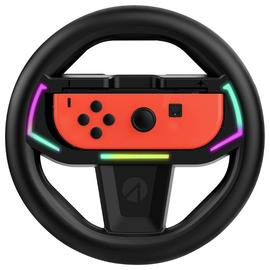 STEALTH Joy-Con Light Up Racing Wheel For Nintendo Switch