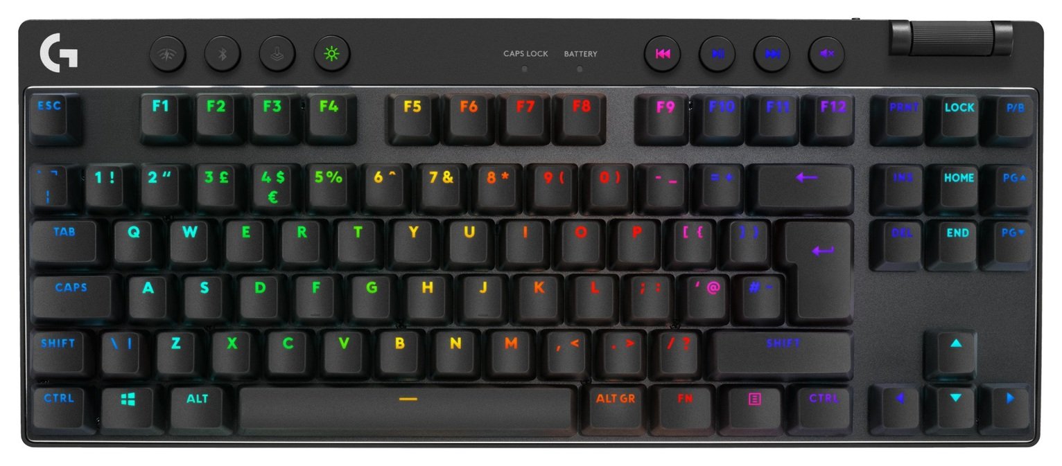 Logitech G915 TKL ワイヤレスキーボード Logitech G915 TKL Tenkeyless LIGHTSPEED RGB Mechanical Gaming