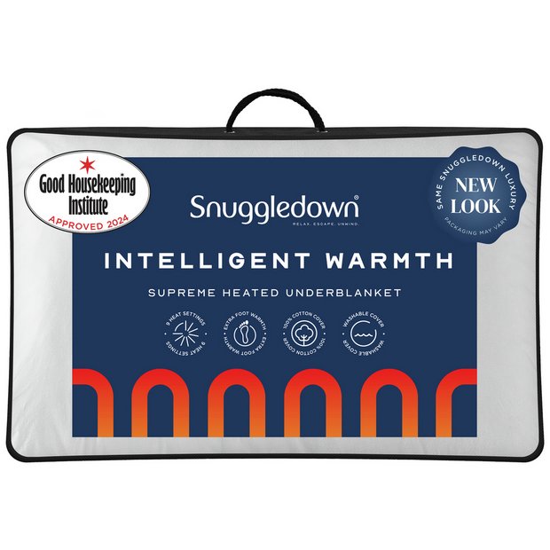 Buy Snuggledown Intelligent Warmth Heated Underblanket - King | Electric  blankets | Argos